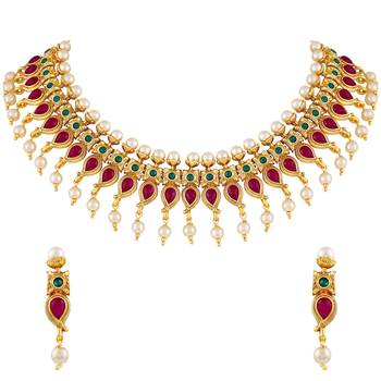 Gold Necklace Sets 5