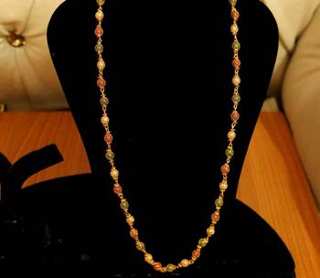 Multicolour Beads Filigree Necklace 3