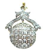 9blings American diamond Elegant pendant Earring Set