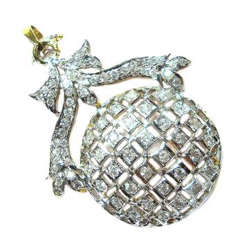 9blings American diamond Elegant pendant Earring Set 2