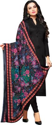 Black digital print cambric salwar 2