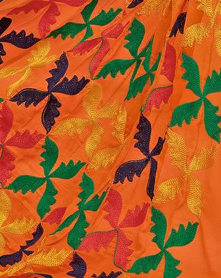 Green phulkari cotton salwar 5