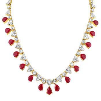 Red necklaces 3