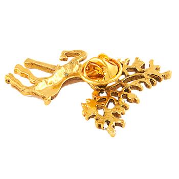 Gold brooch 2