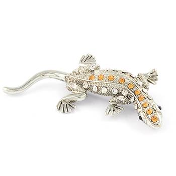 White brooch 1