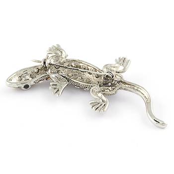 White brooch 2