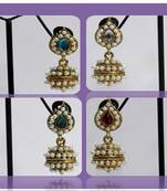 Bumper Offer Of 4 Set Small Jhumka Earring