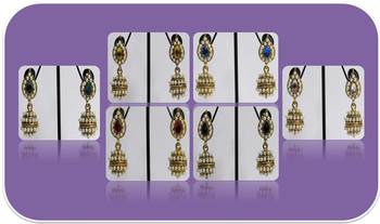 Bumper Offer Of 6 Set Of Small Jhumka Earring 1