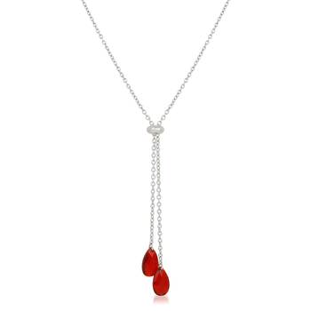 Red crystal necklaces 1