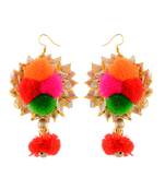 Gotta Pom-Pom Handcrafted Earring