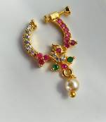 MultiColor AD Peacock NoseRing