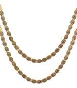 White Color Kundan Kundan Anklets