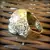 GOLDEN SKULL FUNKY RING FOR BOYS