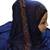 Darkblue Diamond Stone Work Hosiery Cotton Islamic Hijab Scarf