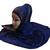 Darkblue Diamond Stone Work Hosiery Cotton Islamic Hijab Scarf