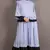 Black And Blue Poly Crepe Plain Casual Islamic Abaya