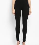 Black Solid Leggings