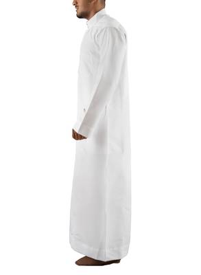 White cotton al lulu thobe 2