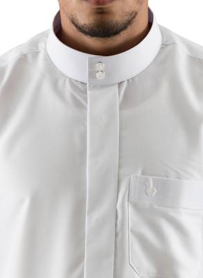 White cotton al lulu thobe 4