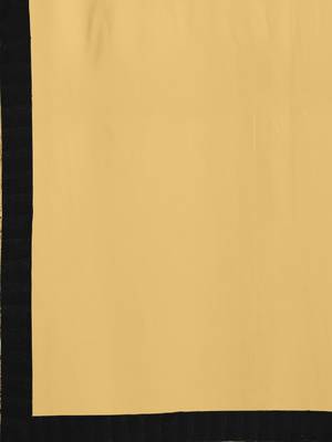 Beige plain faux georgette saree with blouse 4