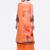 Orange embroidered chanderi salwar with dupatta