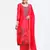 Pink embroidered chanderi salwar with dupatta