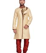 Gold Brocket Indo Western Dresses