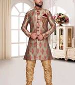 Maroon Brocket Indo Western Dresses