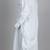 White cotton blue anchored simple saudi kids thobe