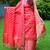 Giftpiper Benarasi Jamdani Brocade Suit In Silk Cotton Red