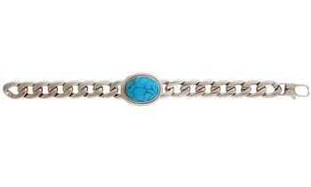Silver metallic bracelets 2