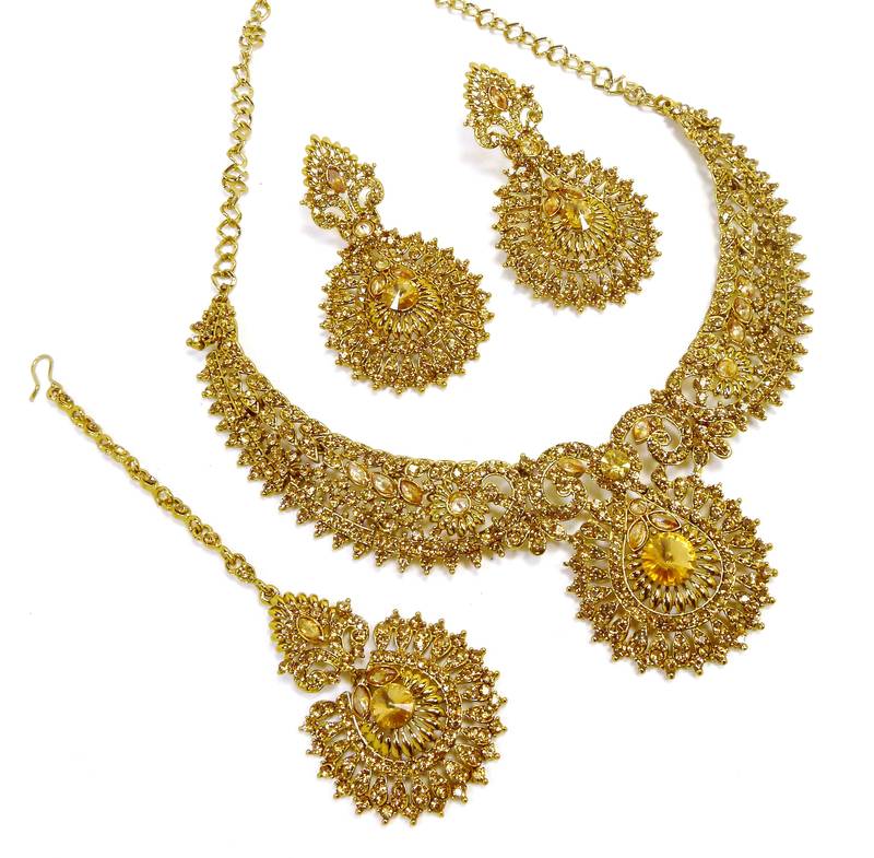 gold plated diamond jewellery