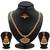 Artistically Moonga Moti Stone Studded NecklaceSet