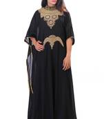 Black georgette embriodery islamic kaftans