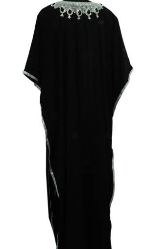 Black georgette embriodery islamic kaftans