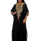 Black georgette embriodery islamic kaftans