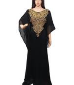 Black georgette embriodery islamic kaftans