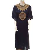Black georgette embriodery islamic kaftans