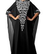 Black georgette embriodery islamic kaftans
