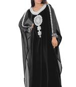 Black georgette embriodery islamic kaftans