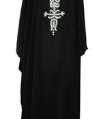 Black georgette embriodery islamic kaftans