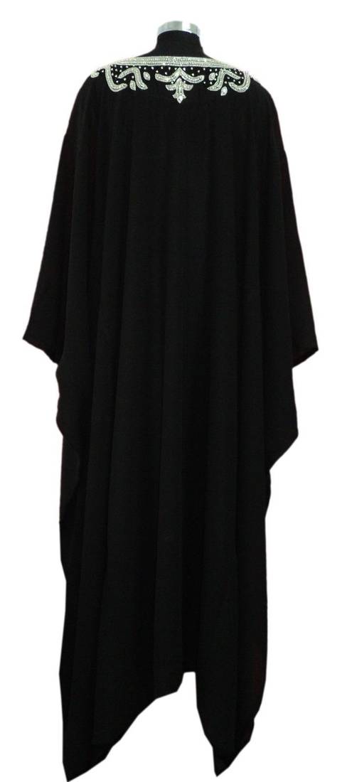 Black georgette embriodery islamic kaftans