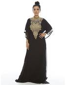 Black georgette embriodery islamic kaftans