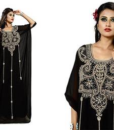 Black georgette embriodery islamic kaftans