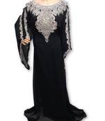 Black georgette embriodery islamic kaftans