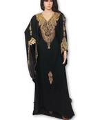Black georgette embriodery islamic kaftans