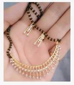 Gold Designer Mangalsutra Set