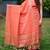 Dark Peach Brocade Banarasi Brocade Salwar