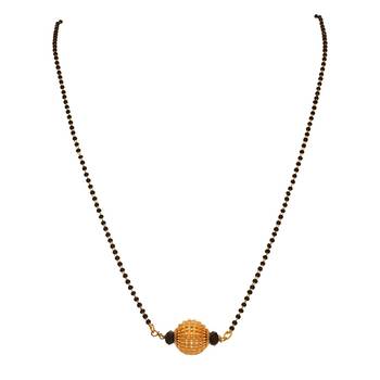Gold mangalsutra 1