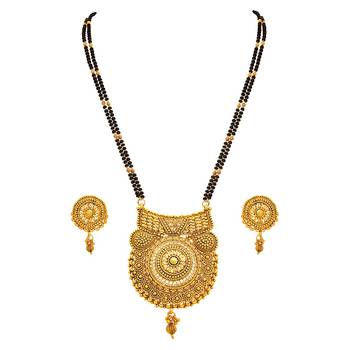Gold mangalsutra 1